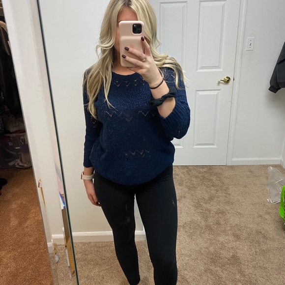 Navy Blue Sweater - Picture 6 of 8